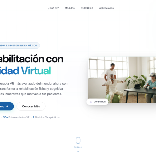 FireShot Capture 041 - CUREO® 5.0 — Rehabilitación con Realidad Virtual - Bruce Médica_ - [bruce-medica-cureo.vercel.app]